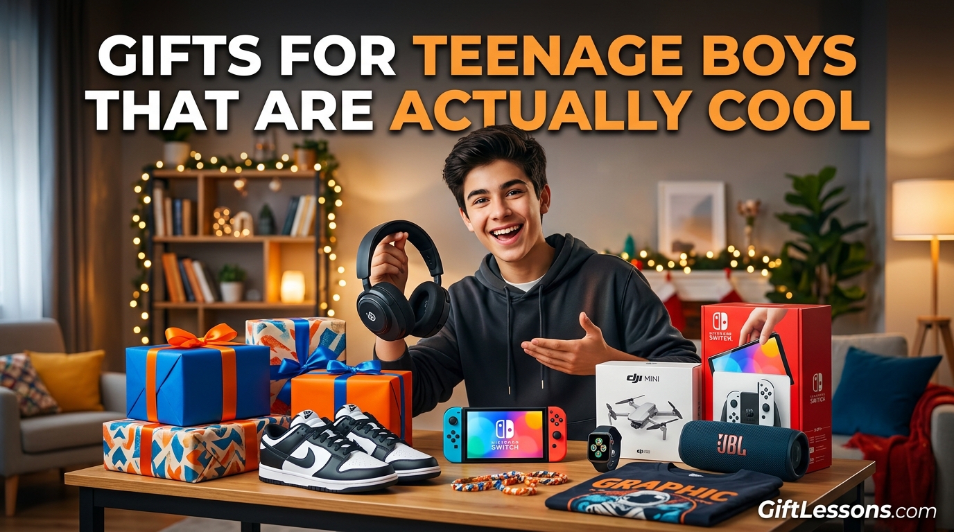 Gifts for Teenage Boys That Are Actually Cool
