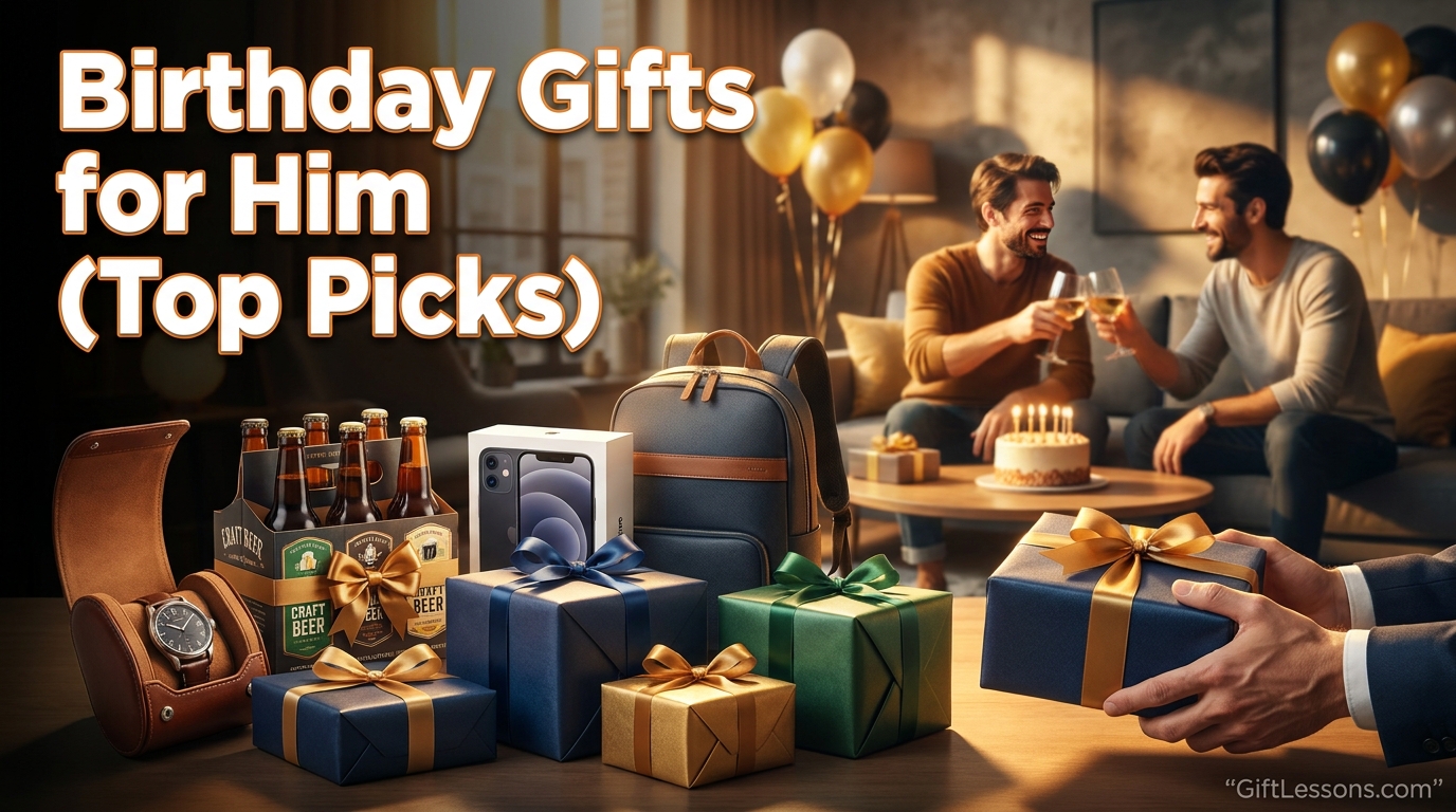 Birthday Gifts for Him (Top Picks)