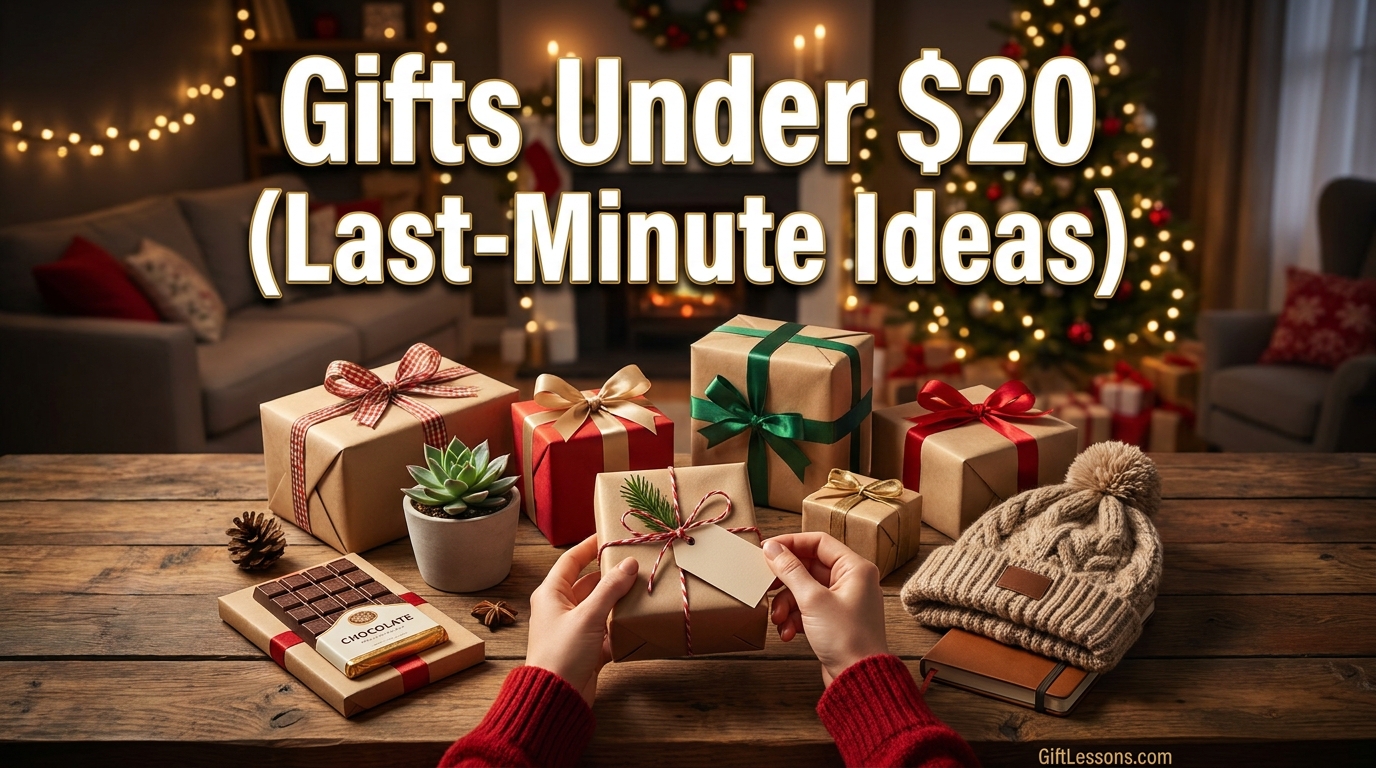 Gifts Under $20 (Last-Minute Ideas)