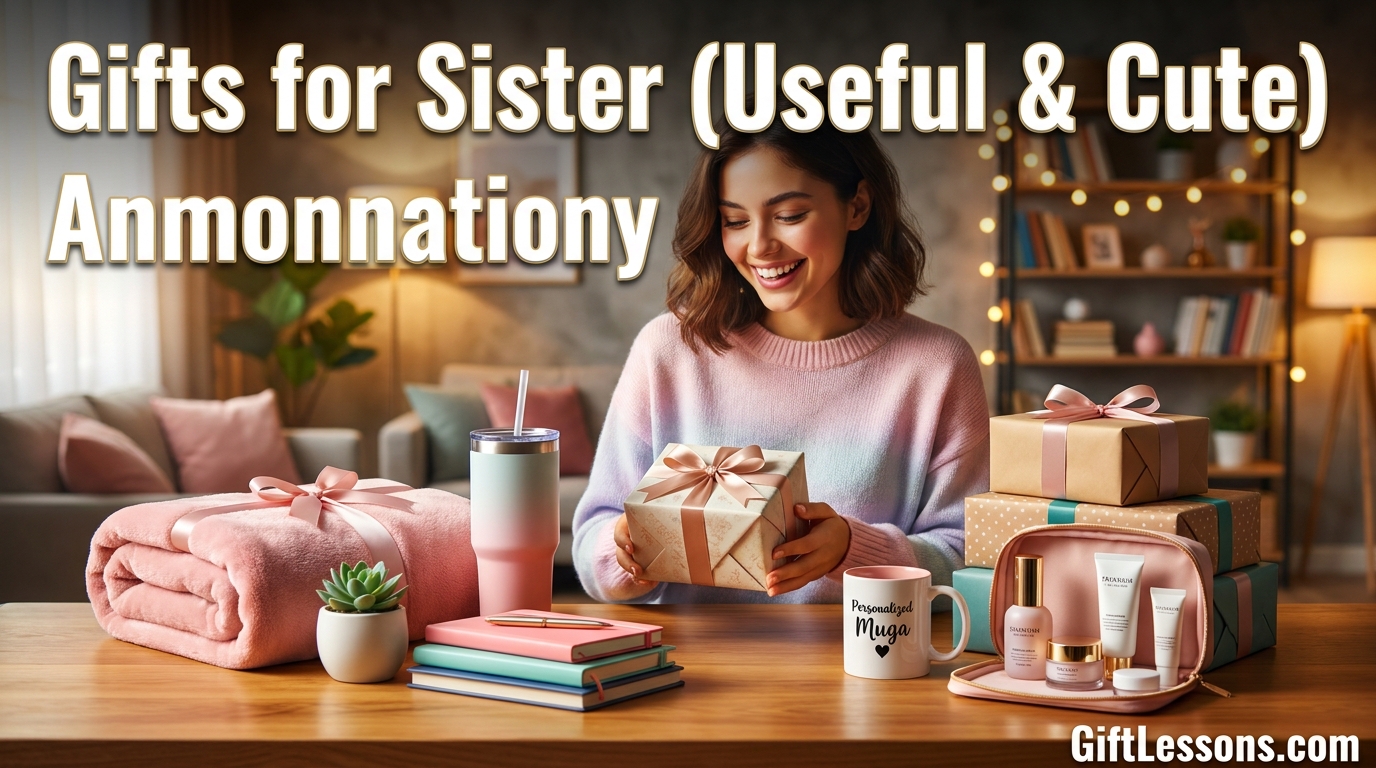 Gifts for Sister (Useful & Cute)