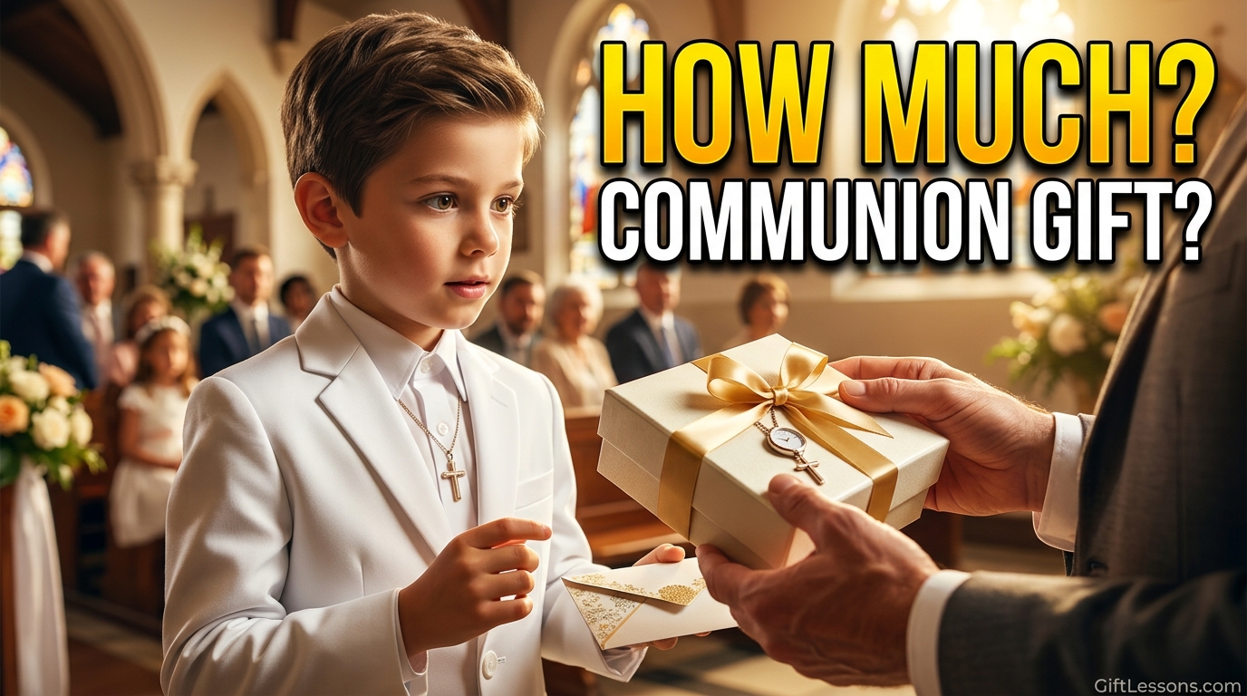 How Much Should You Spend on a Gift for a First Communion?