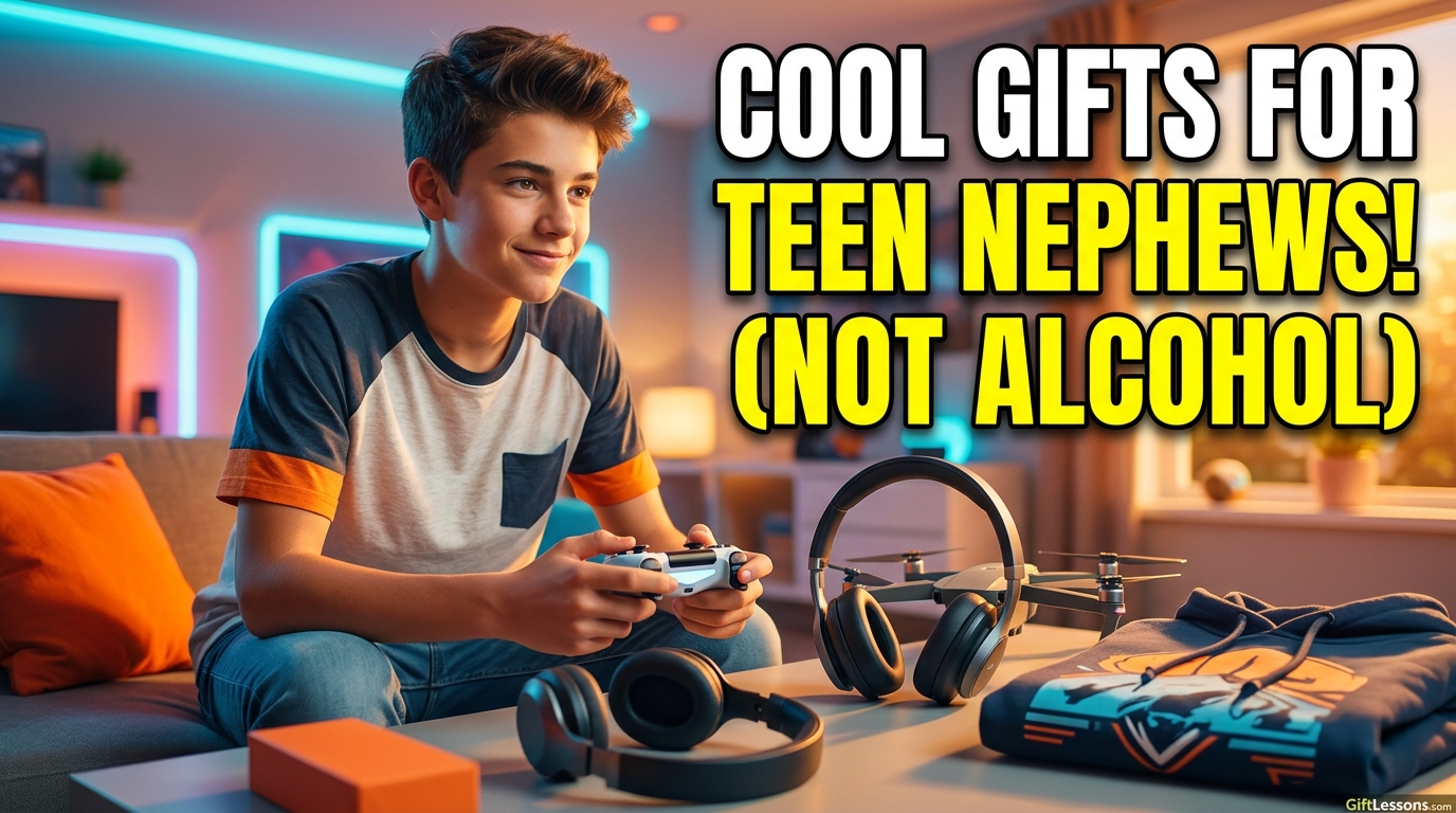 Gift Ideas for Teenage Nephews Who Does Not Drink Alcohol
