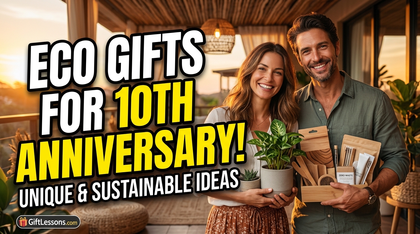 Eco-Conscious Gift Ideas for a Tenth Wedding Anniversary