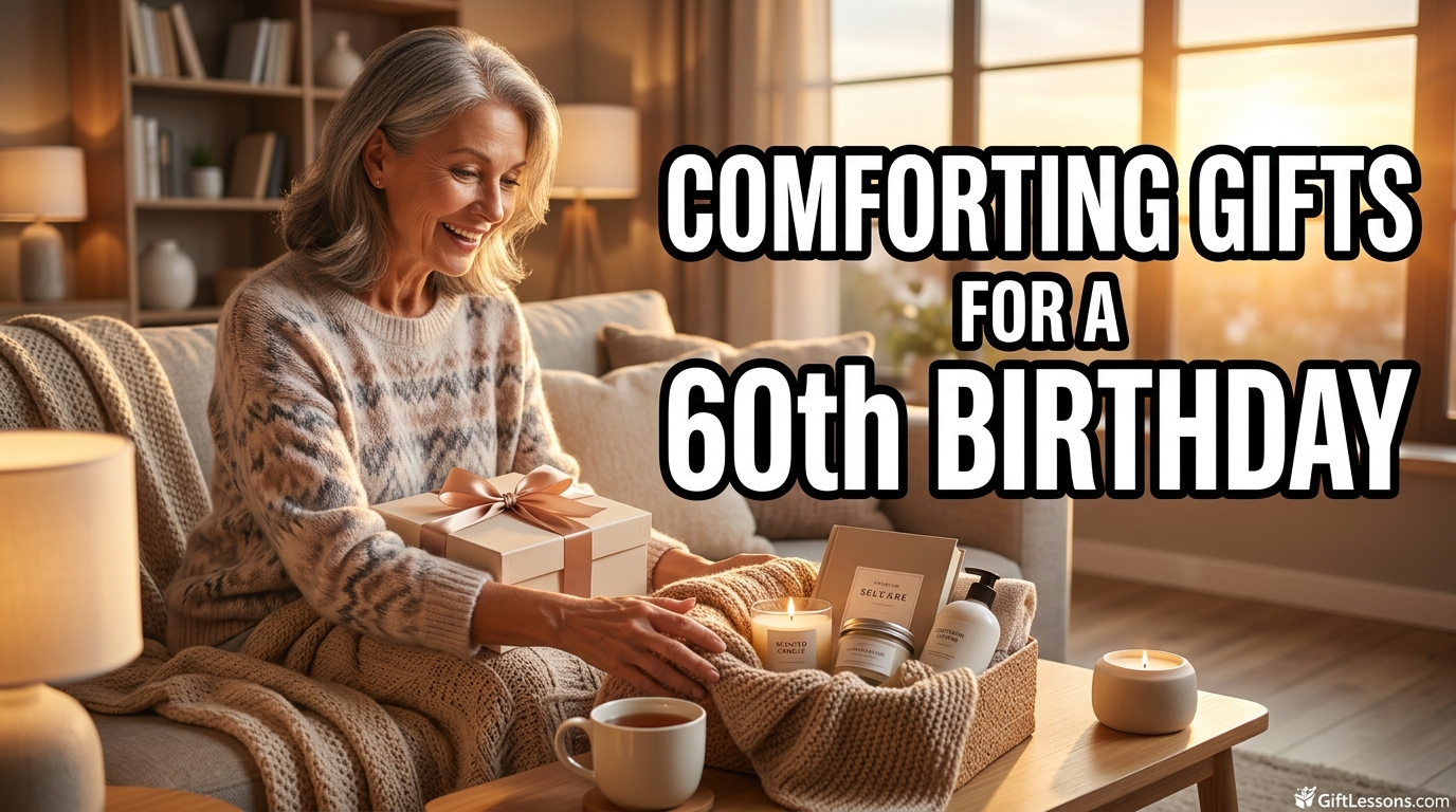 Comforting Gift Ideas for a 60th Birthday