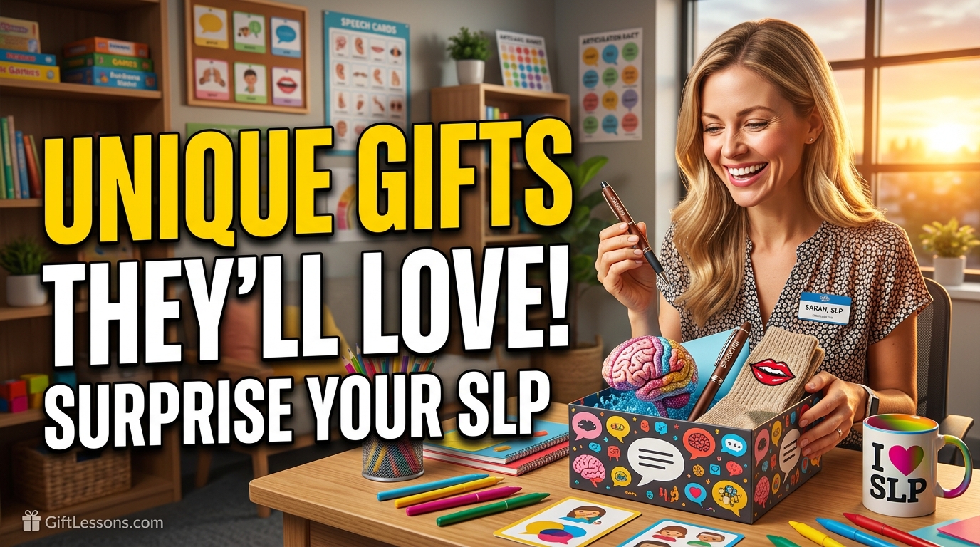 Unusual Gift Ideas for Speech Therapists