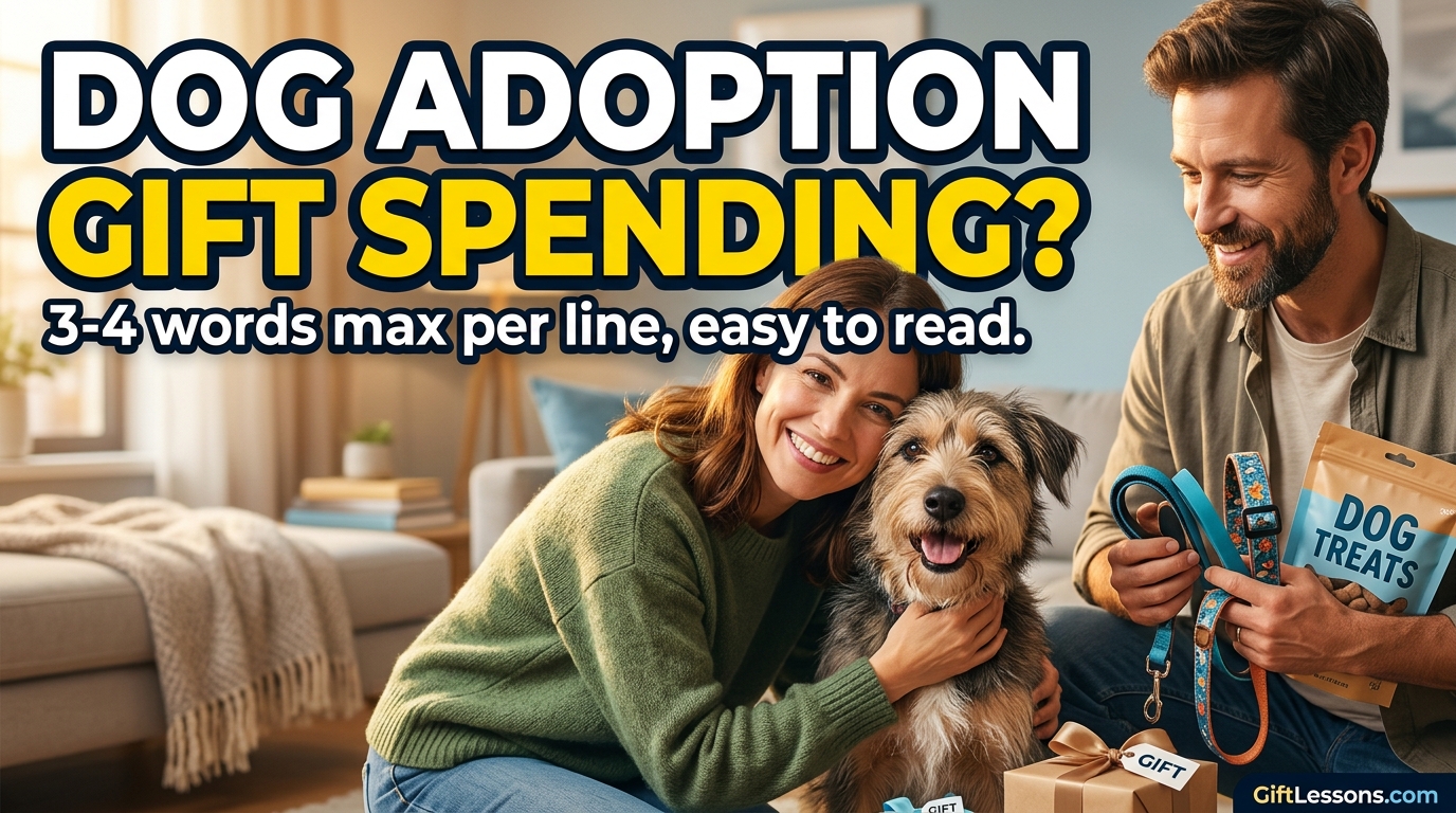 How Much Should You Spend on a Gift for Adopting a Dog?