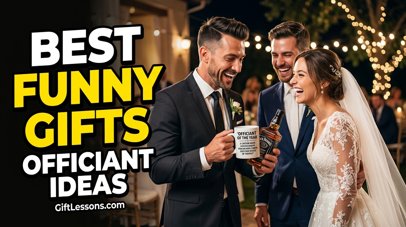 Funny but Appropriate Gifts for a Wedding Officiant