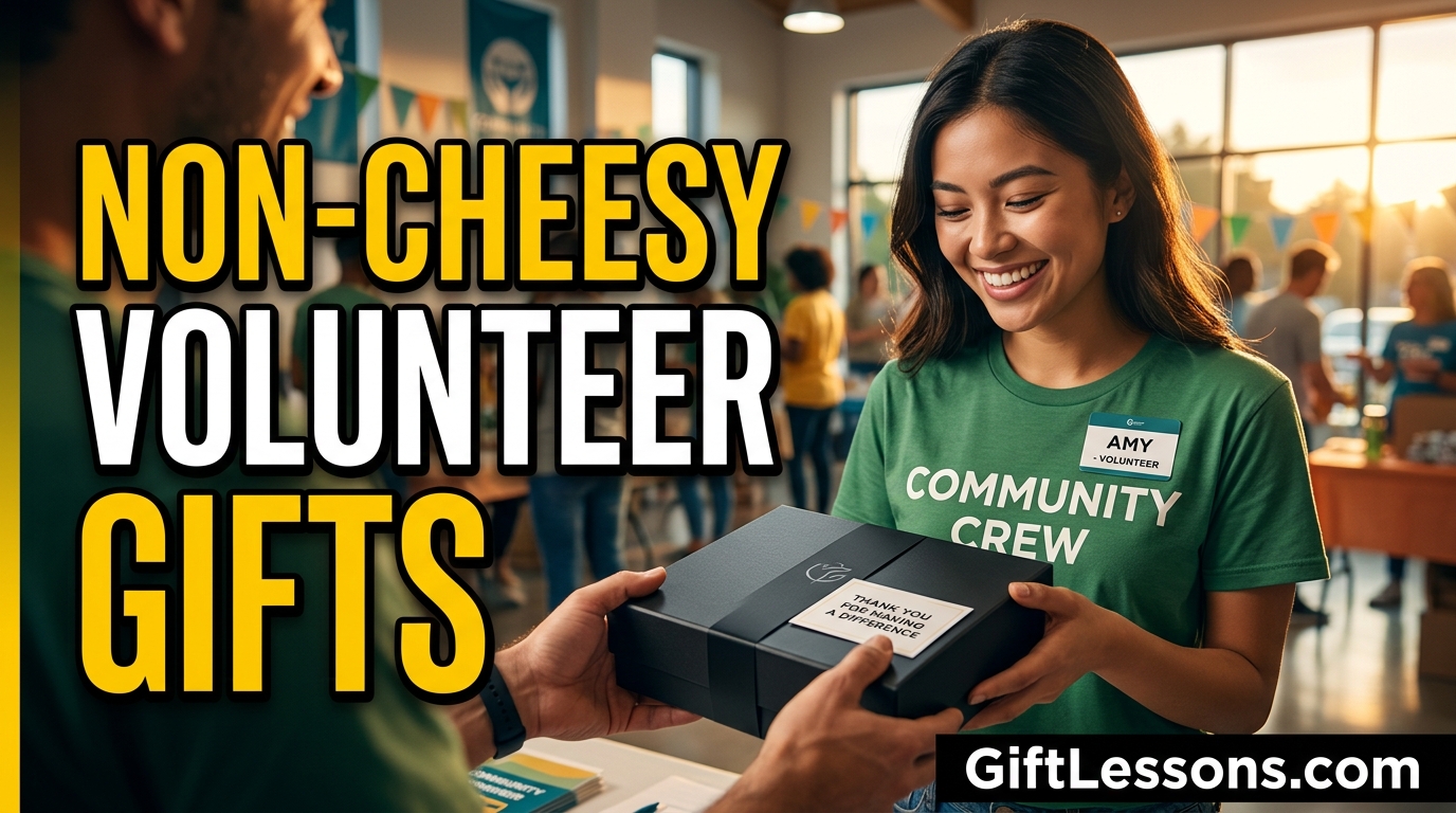 Non-Cheesy Gift Ideas for Community Volunteers