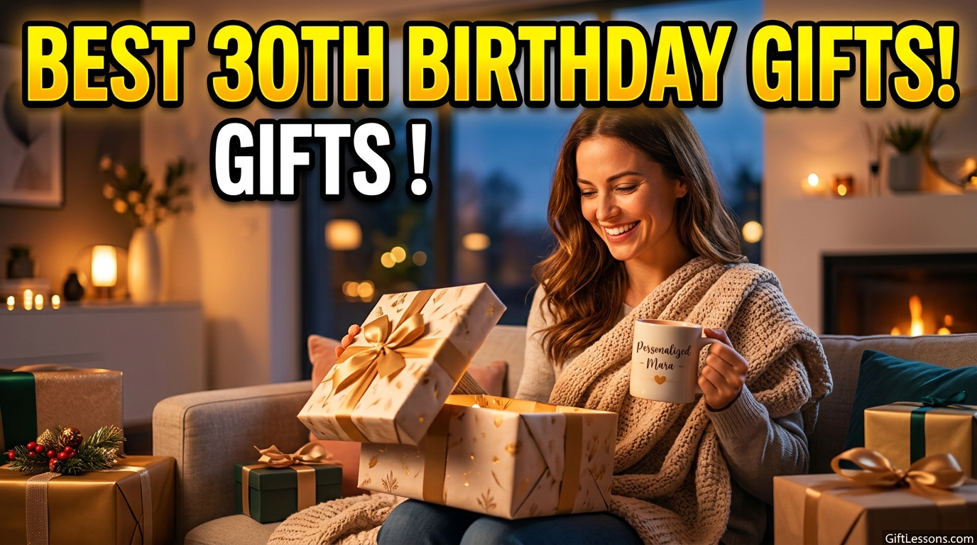 Cozy Gift Ideas for a 30th Birthday