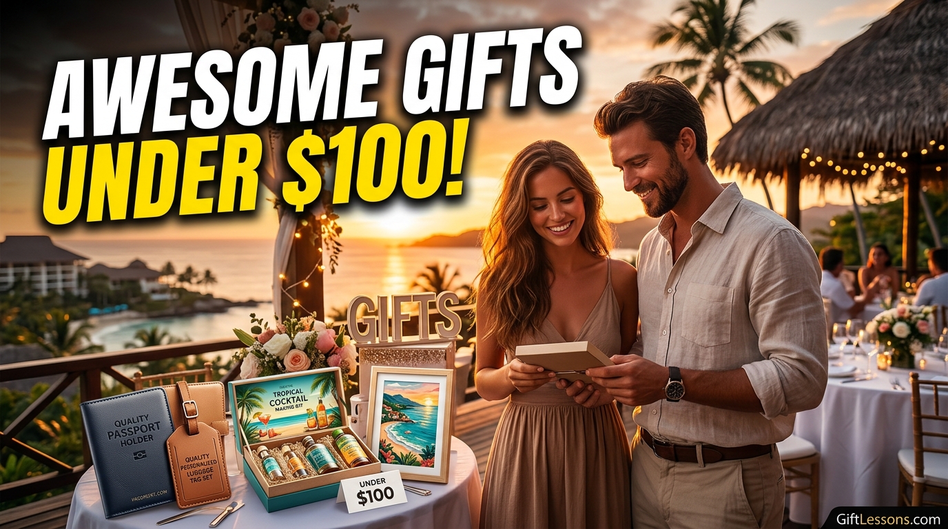 Gift Ideas for a Destination Wedding Under $100