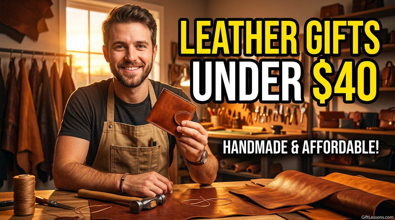 Leathercraft Gifts Under $40