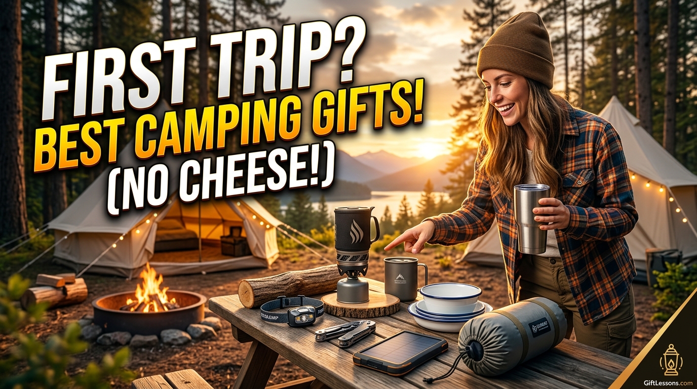 Non-Cheesy Gift Ideas for a First Camping Trip