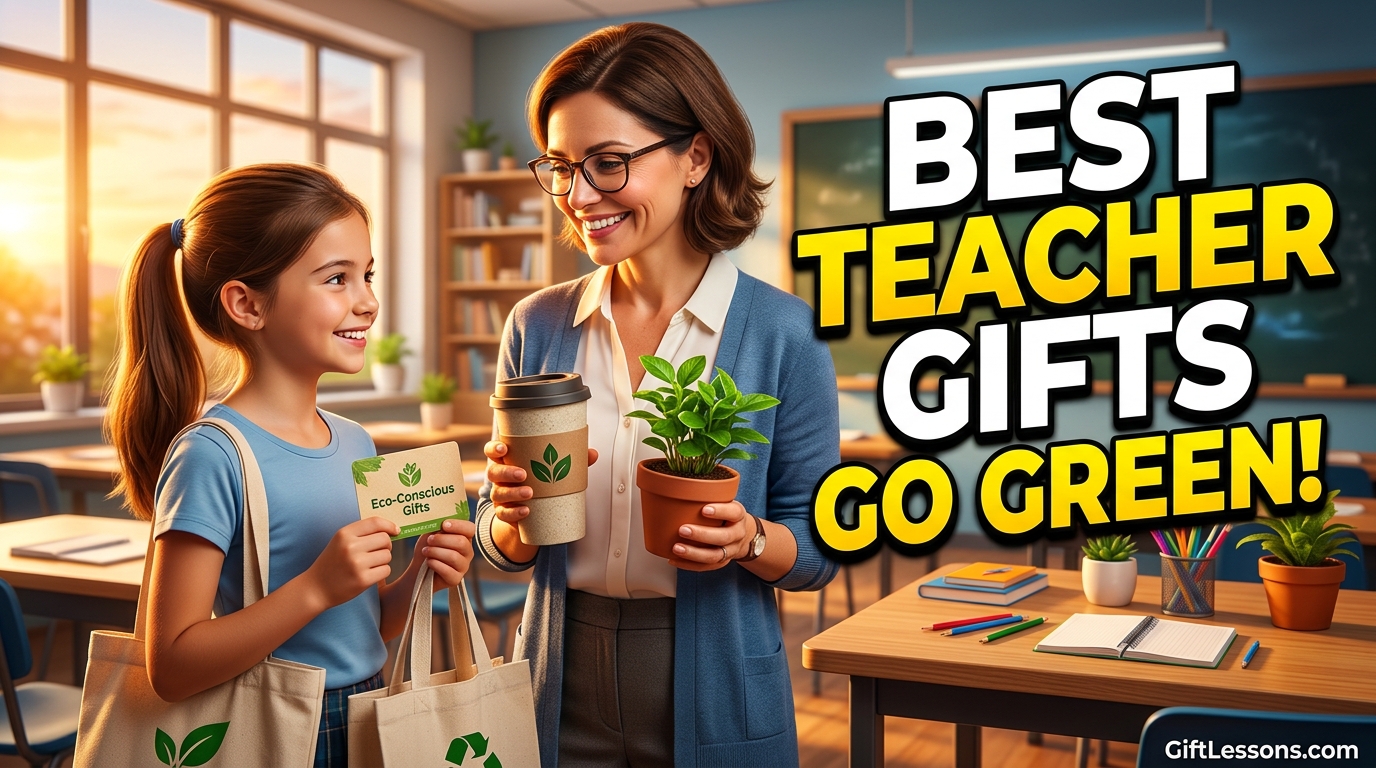Eco-Conscious Gifts for a Teacher at the End of the School Year