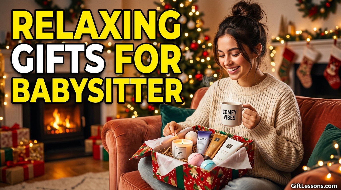 Relaxing Gifts for a Babysitter at Christmas