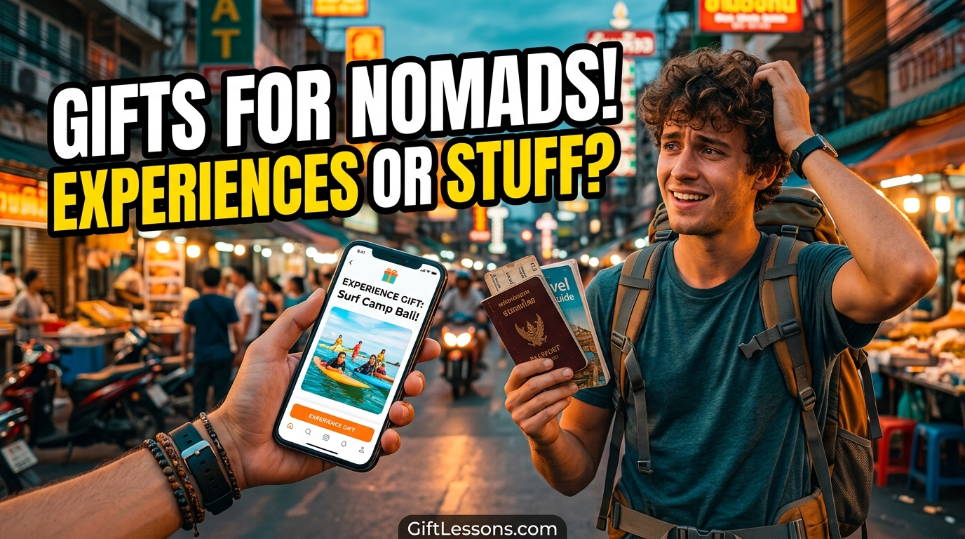 Experience Gift vs. Traditional Present: Which Is Better for Digital Nomads?