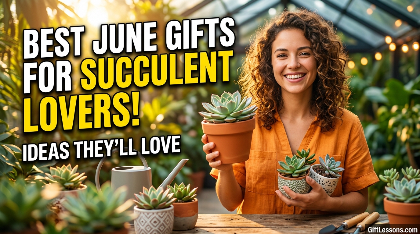 June Gifts for People Who Love Succulents