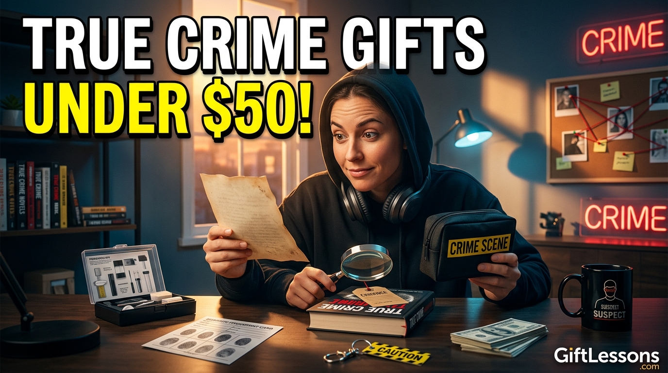 True Crime Gifts Under $50