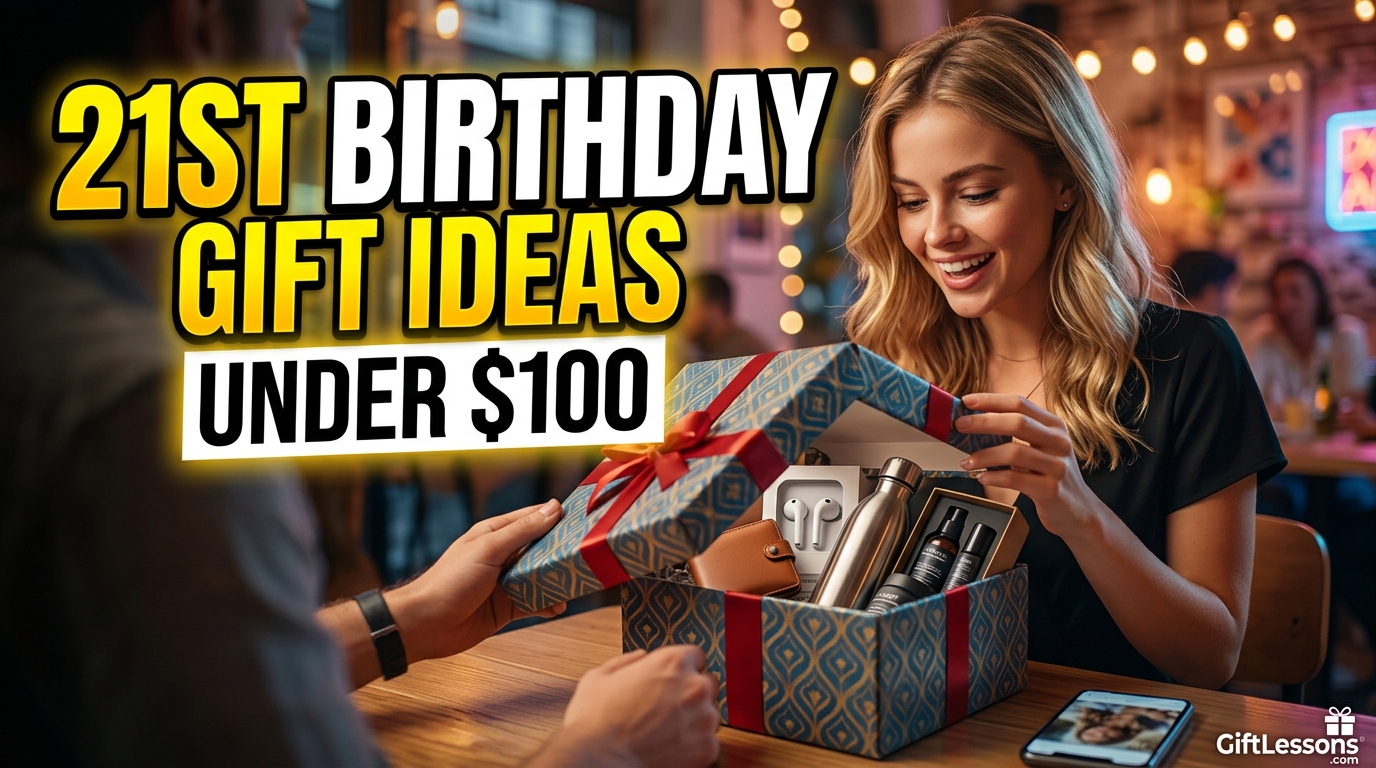 Gift Ideas for a 21st Birthday Under $100