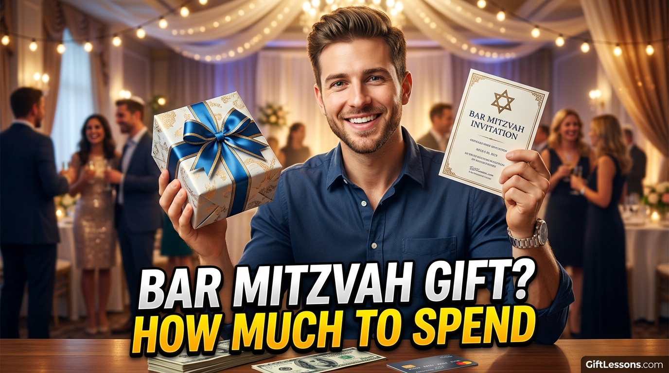 How Much Should You Spend on a Gift for a Bar Mitzvah?