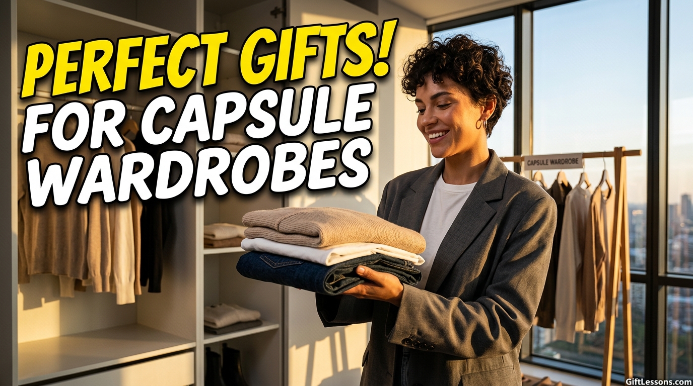 Gift Ideas for Someone New to Capsule Wardrobes