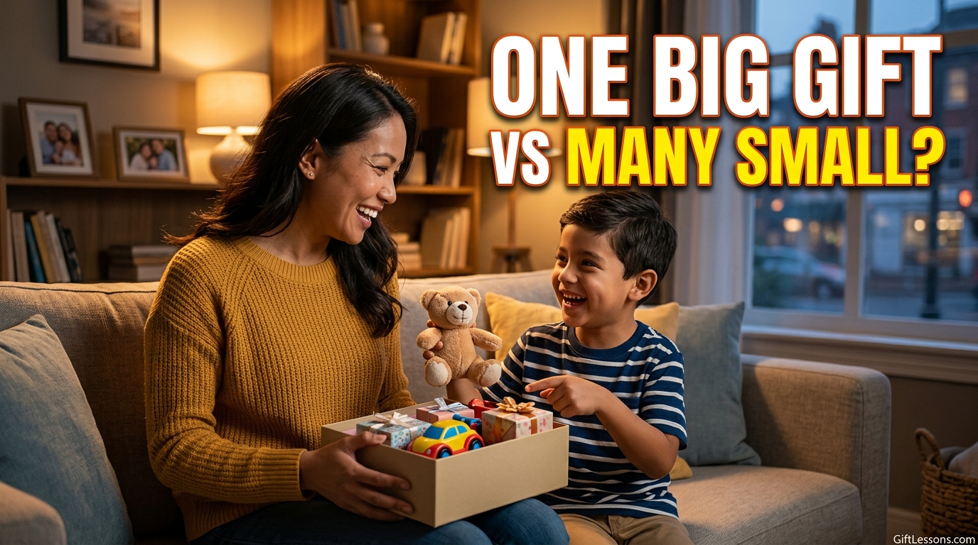 One Expensive Gift vs. Several Small Gifts: Which Is Better for Adoptive Parents?