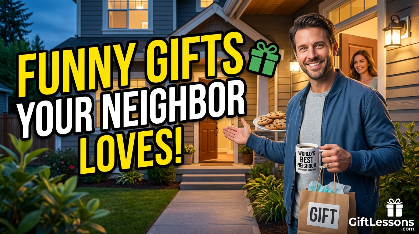 Funny but Appropriate Gifts for a Neighbor Who Helped You