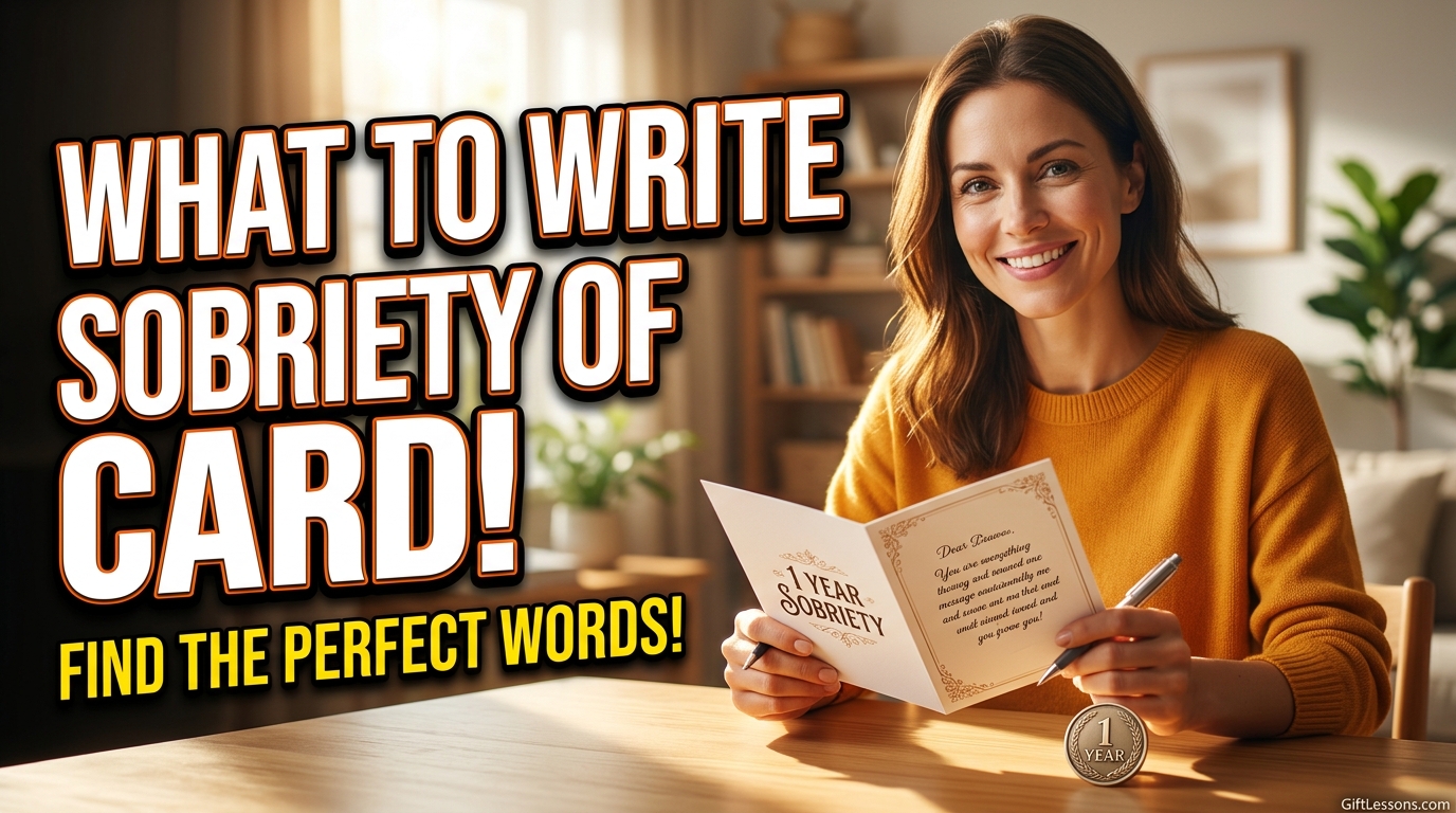 What to Write in a Card for One Year of Sobriety
