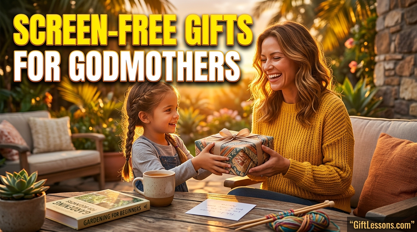 Screen-Free Gift Ideas for Godmothers