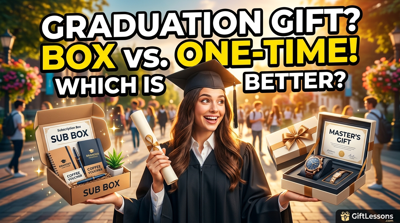 Subscription Box vs. One-Time Gift: Which Is Better for a Master’s Degree Graduation?