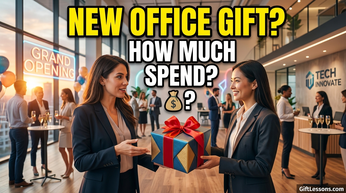 How Much Should You Spend on a Gift for a New Office Opening?